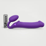 Strap-on-me Vibe XL Strapless strap-on vibrating dildo in purple