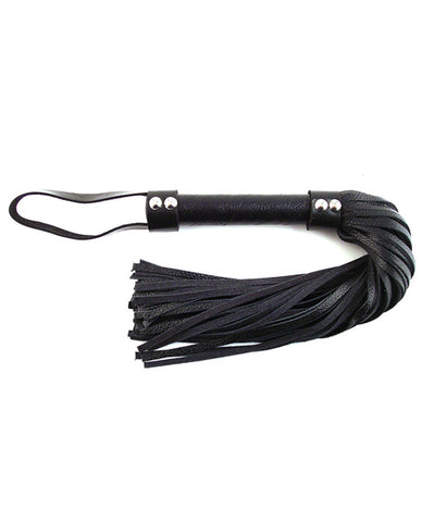 Rouge Short Leather Flogger H Style