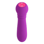 Femme Funn Ultra Bullet in purple. A bullet vibe with rounded tip and button control on bottom tip.