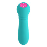 Femme Funn Ultra Bullet in aqua. A bullet vibe with rounded tip and button control on bottom tip.
