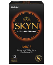 Lifestyles SKYN Large Condoms 12 Pk