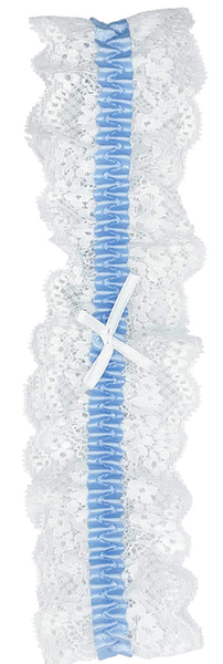 Lace Garters: Black / OS