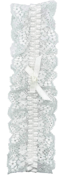 Lace Garters: Black / OS