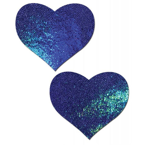 Pastease Blue Liquid Heart Pasties