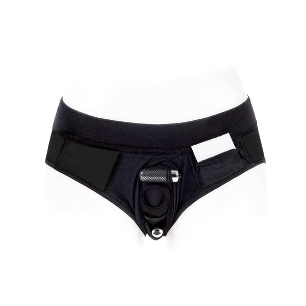 SpareParts Tomboi Cover Brief Harness - Black