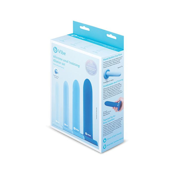 b-Vibe Silicone Anal Training Dilator Set