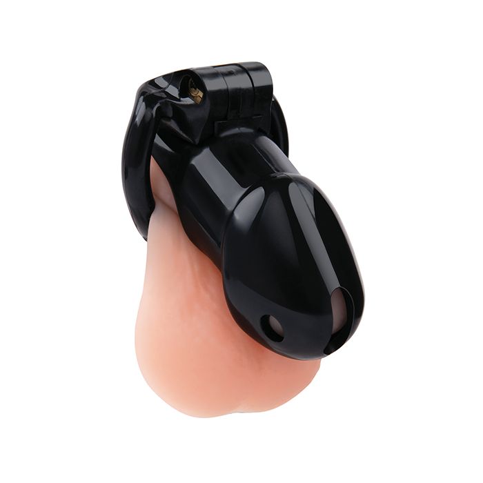 Lockmaster 4" Resin Cock Cage - Black