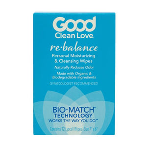 Good Clean Love Rebalance Wipes