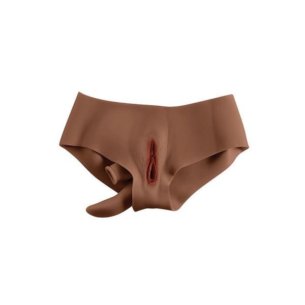 Gender X Vulva Briefs Undergarments - Dark