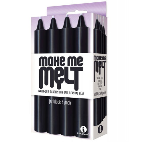 Make Me Melt Candles - Jet Black