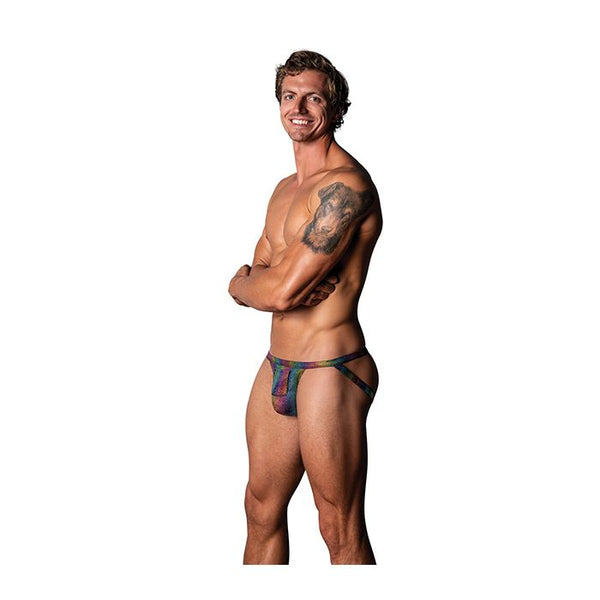 Pack & Play Rainbow Jock w/Front Condom Pocket
