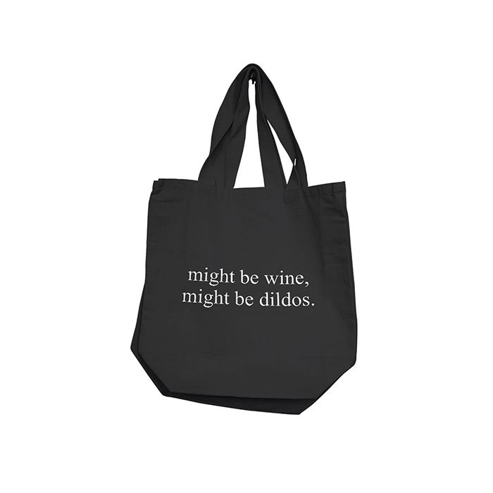 Might Be Wine, Might Be Dildos Reusable Tote