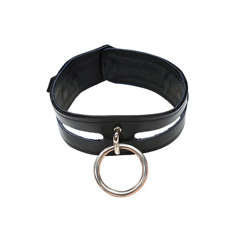 Rouge Leather Fashion Collar