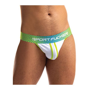 Sport Fucker Jersey Jock - Green/White