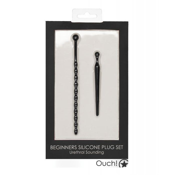 Ouch Urethral Sounding Beginner's Silicone Plug Set
