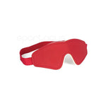 Spartacus PU Blindfold w/Plush Lining - Red