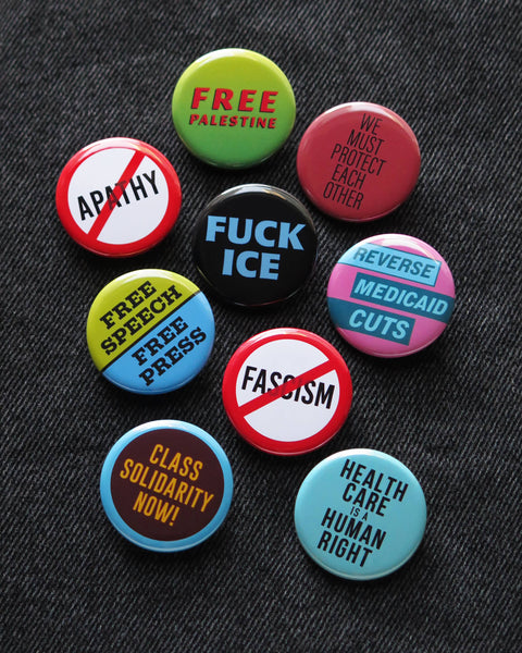 Fuck ICE Pinback Button