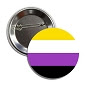 1.25" Non-Binary Pride Button