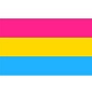 2"x3" Pansexual Pride Sticker