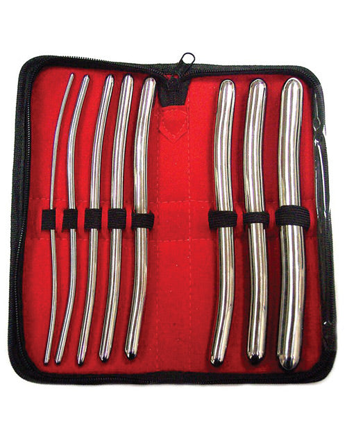 Stainless Steel Hegar 8 pc Dilator Set