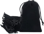 4"x6" Black Velvet Storage Bag