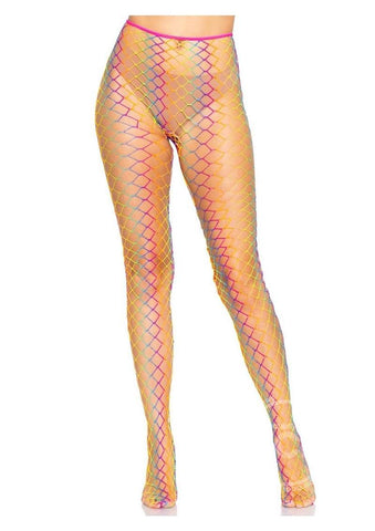 Leg Avenue Ombre Rainbow Fishnet Tight