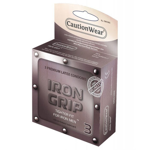 Iron Grip Snugger Fit Condoms 3 pk