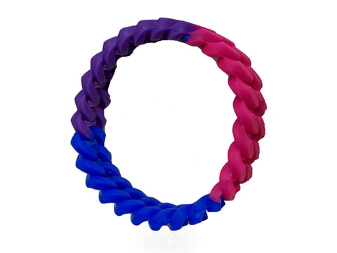Pride Chainlink Bracelet - Bisexual