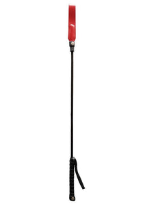 Rouge Slim Tip Leather Riding Crop