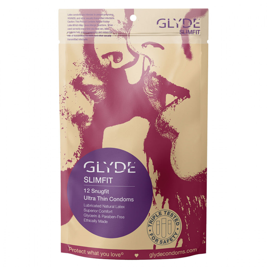 Glyde Condoms - Slimfit 12pk