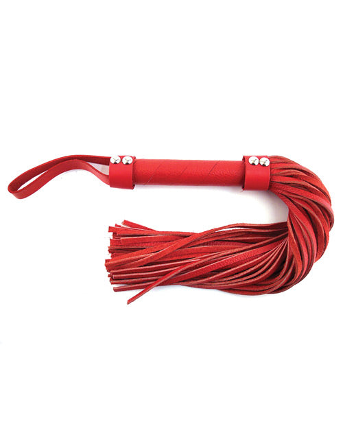 Rouge Short Leather Flogger H Style