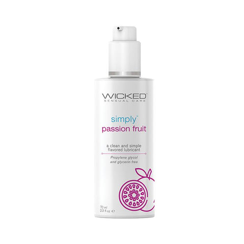 Wicked Simply Water-Based Lube - Passion Fruit
