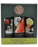 Earthly Body Hemp Seed Edible Massage Oil Gift Set