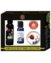 Earthly Body Hemp Seed Tasty Travel Kit - Strawberry