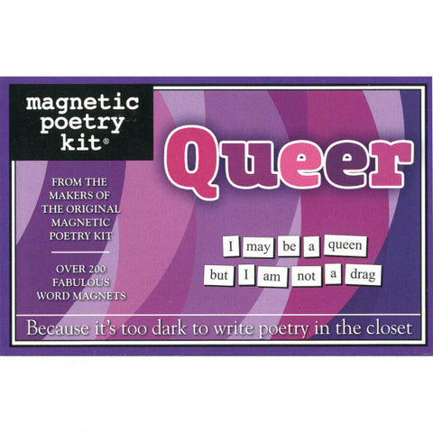 Magnetic Poetry: Queer Edition