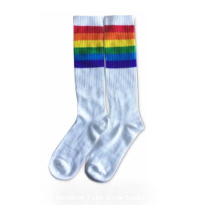 American Socks - American Pride White Knee High - Socks