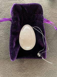 Quartz Crystal Yoni Egg